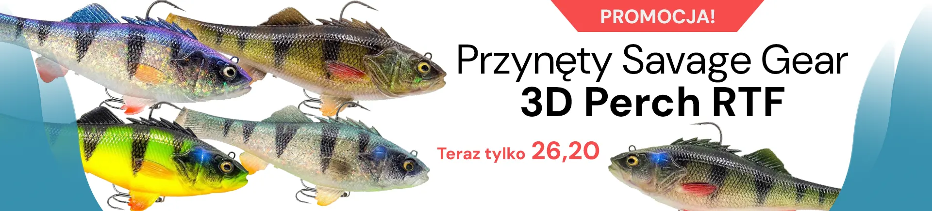 Przynęty S.G. 3D Perch RTF